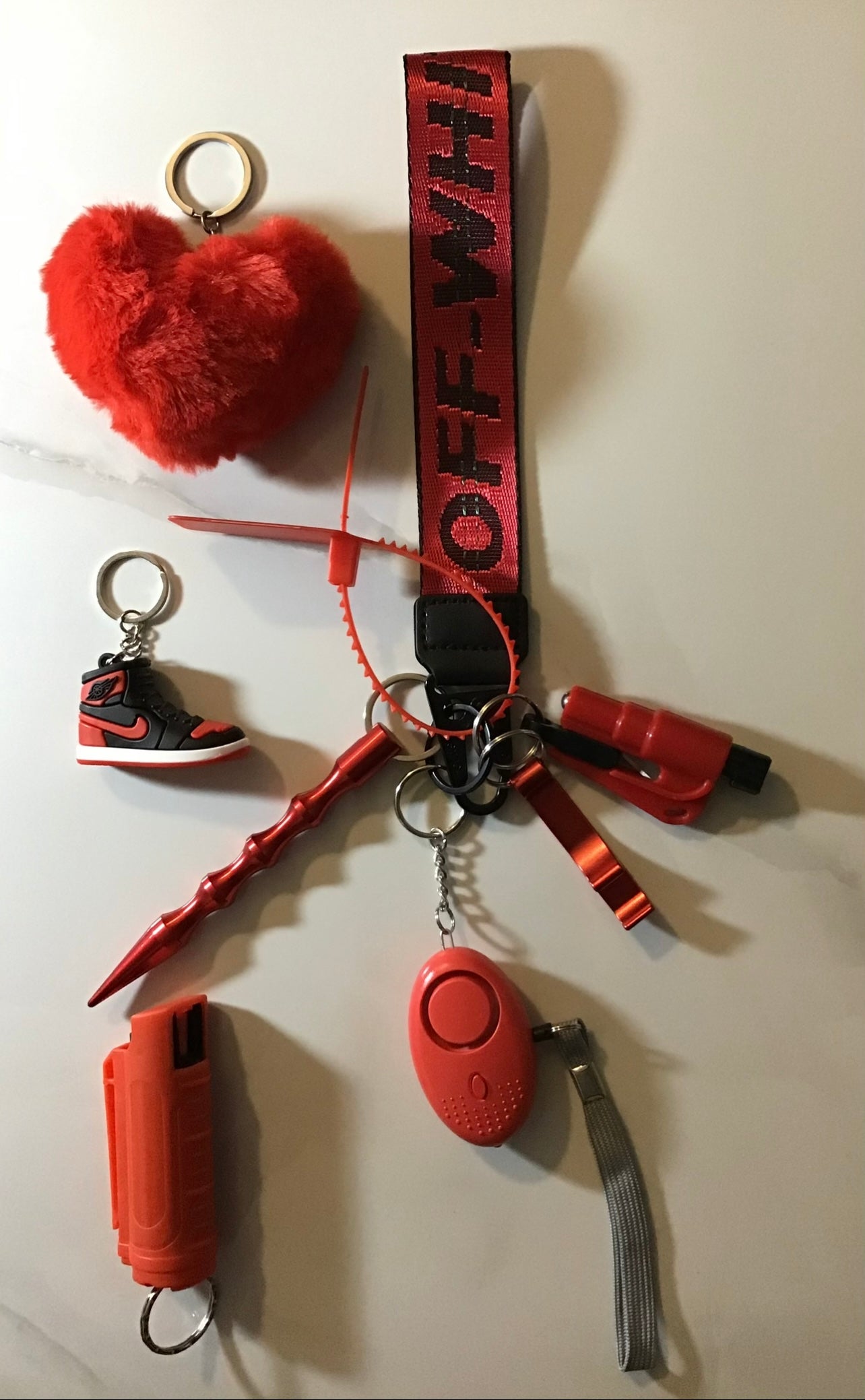 Fully Equipped Self Defense Keychains