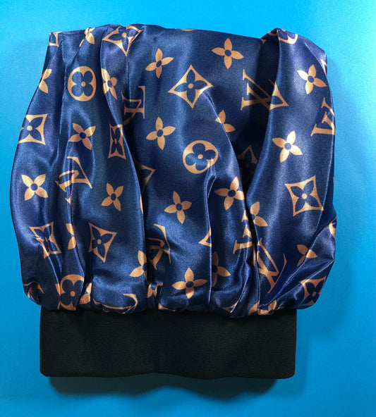 Royal Blue LV Bonnet